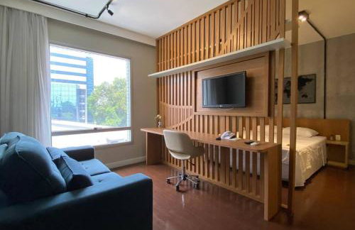 lindo flat no mercure - Foto 38