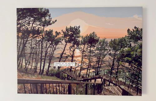 Pyla sur mer appartement terrasse a 100m de la plage - Foto 17