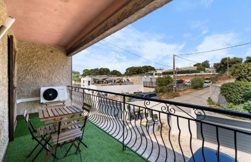 Rêves bleus, T2 proche plage des sablettes, Clim, Wifi, Place de parking - Foto 30