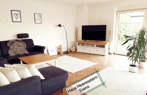 Haus Meereswind Esens, Wintergarten mit Kamin - Foto 43