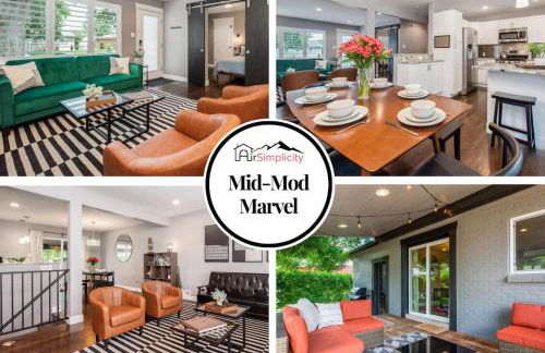 Mid-Mod Marvel Central Game RmWet Bar Patio - Foto 1