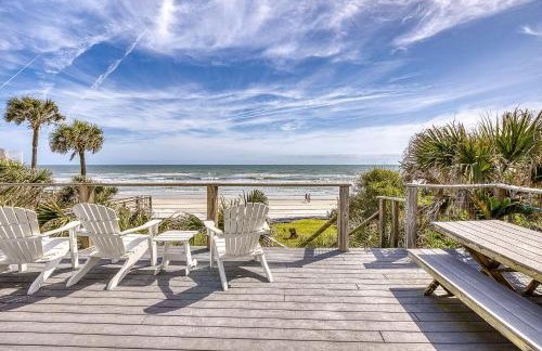 Oceanfront Home in NSB on No Drive Beach 4009S - Foto 9