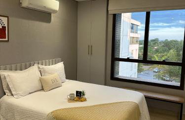 Flat aconchegante - Perto de Tudo - Vista Livre - Estacionamento privativo e Portaria 24h - Wi-Fi 600mbps - Foto 19