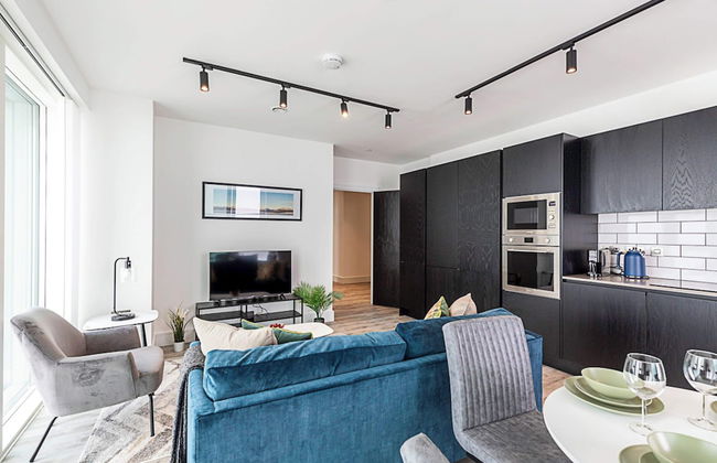 Modern Flat With City View in Acton - Foto 12