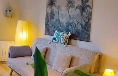 Gîte Le Marronnier, parking et terrasse au calme, entre Colmar-Riquewihr et Obernai, vue sur espaces verts et coteaux d Alsace, route du vin-châteaux - Foto 2