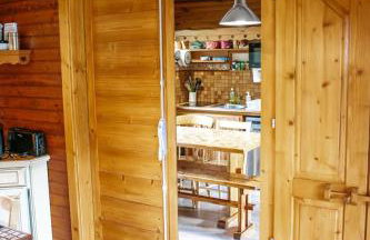 Chalet entier, vue panoramique, ruisseau et sauna. - Foto 28