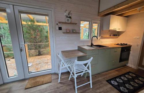 Oaza Święty Spokój - Tiny House z Balią i Jacuzzi przy rzece Narew - Foto 49
