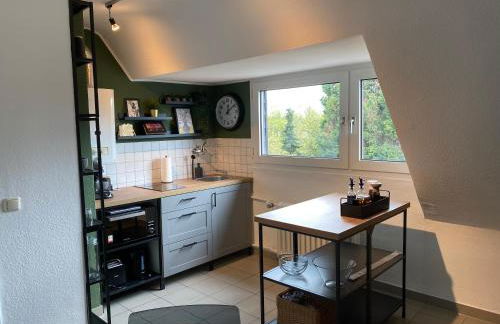 Apartment 1 - Modernes Dachgeschoss-Studio in Duisburg Meiderich, 4,7 km Hbf, U-Bahn 250m, Flughafen Düsseldorf 28 km, Landschaftspark 2,9 km - Foto 15