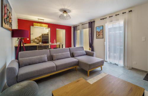 Maisons calmes avec terrasses et garages centre-ville B et C - Foto 12