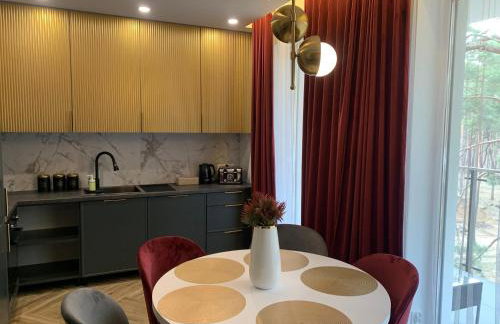 Family & Business Sauna Apartments No15 Leśny nad Zalewem Cedzyna Unikat - 3 Bedroom with Private Sauna, Bath with Hydromassage, Terrace, Garage, Catering Options - Foto 48