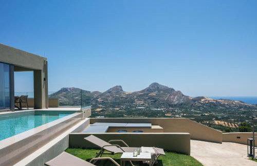 Epsilon Villa, Private Swimming Pool Garden, Panoramic Sunset - Foto 24