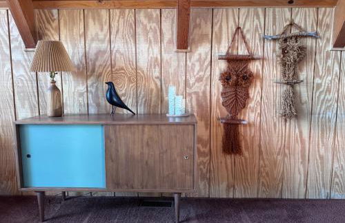 A-Frame with Carousel Fireplace - Foto 16