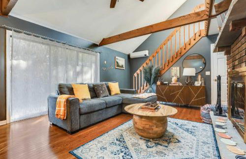 Hot Tub, Fire Pit and Barrel Sauna Poconos Abode - Foto 12