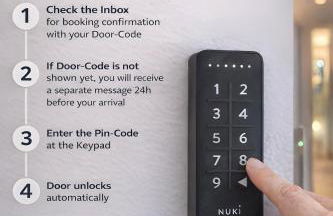 NAVIA Luma - Design Apartment - Stylisch, voll ausgestattet, mit Parkplatz - Foto 3