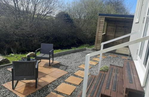 Anglesey new modern shepherds hut with spa hot tub - Foto 40