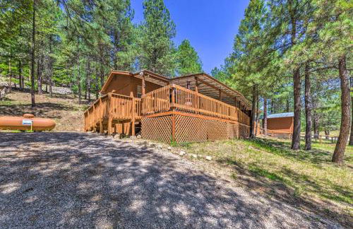 Quiet Cloudcroft Cabin with Porch and Gas Grill! - Foto 27