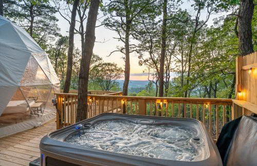 Glamping dome w hot tub & fire pit - Foto 27