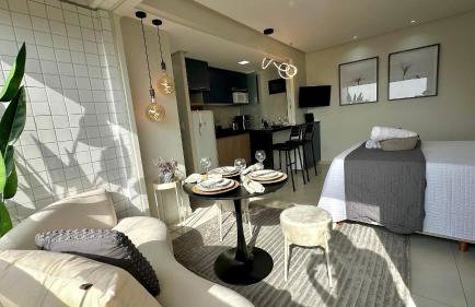 (1305) Studio Moderno e Aconchegante no Calhau - Foto 27