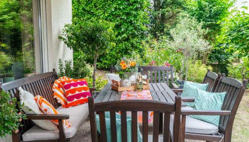 Ferienwohnung mit Terrasse im Grünen mit Sauna nahe Altstadt - Foto 2