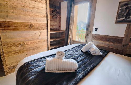 Chalet Le Perchoir, Spa, Sauna, sur les pistes - Foto 18