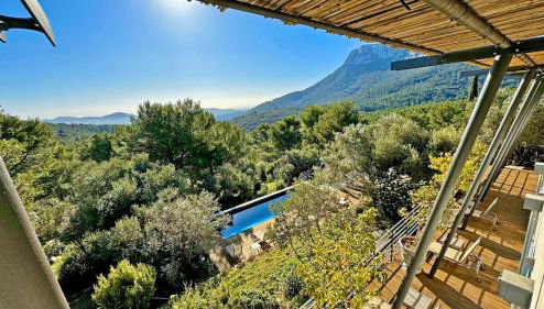 Villa Vespera Sollies Ville Piscine, jacuzzi et terrain de pétanque avec vue incroyable !!! - Foto 1, Garden