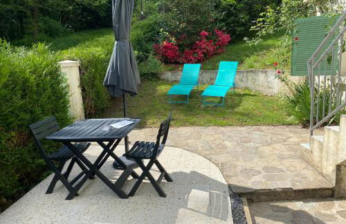 Chez Julie petit appartement une chambre rez jardin maison - Foto 7