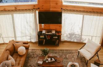 Award-Winning A-Frame with Views and Cedar Hot Tub - Foto 18