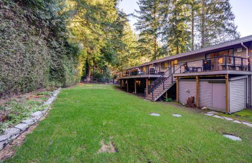 Luxe Redmond Family Home Sauna, Solarium and Creek - Foto 32