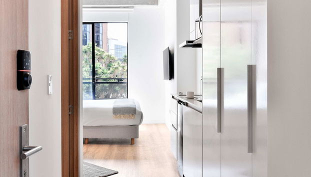 w Radiant Loft w Balcony in Chapinero - Foto 4, Habitación