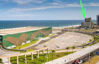 Studio 304 Salvador, Fantástico, com Vista Mar, no Bairro de Jardim Armação, a 300m do Novo Centro de Convenções de Salvador - CCS e do Parque dos Ventos - Foto 19