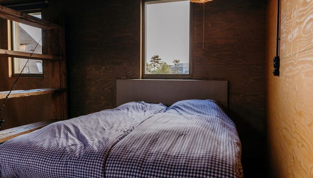 Rustic Beach Getaway w/ Bikes - Foto 2, Habitación