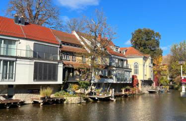 Ferienwohnung Schildblick Modernes Apartment direkt in der Altstadt von Erfurt nahe der Krämerbrücke - beste Innenstadtlage - Foto 27