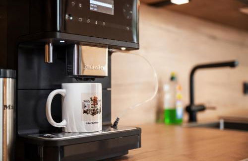 EDLER WOHNRAUM Luxuriöse Stadtoase mit Balkon, Kaffeevollautomat, Lift & Parkplatz - Foto 22