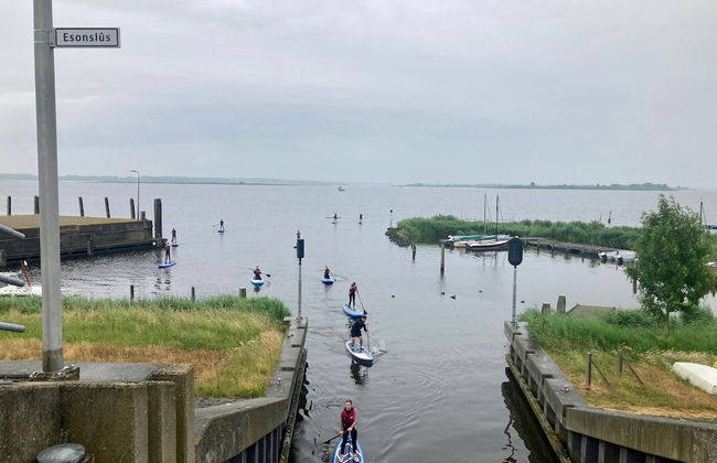 Chalet Gaby With Sauna, Private Dock, and Canoes at Lauwersmeer - Foto 18