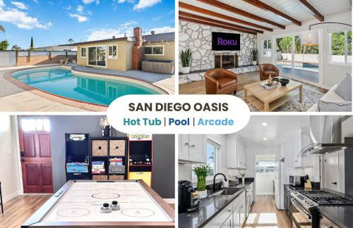NEW Cozy Zen Pool Jacuzzi Home Heart of San Diego - Foto 1