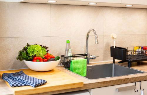 Charaktervolle 122qm Altbau-Ferienwohnung mit Stuck, viel Platz für Familien & Gruppen bis zu 8 Personen, Parkplatz inklusive - Photo 29