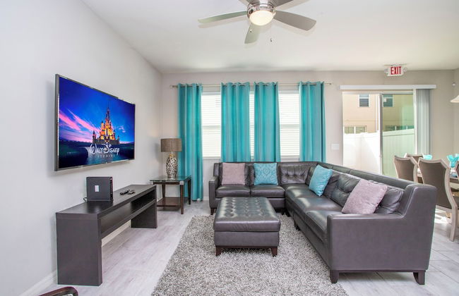 Family Friendly 4 Bedroom Close to Disney in Compass Bay Resort 5108 - Foto 5