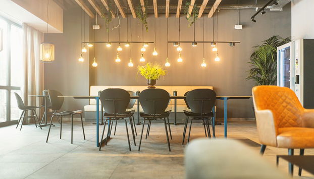 Zona de estar del vestíbulo