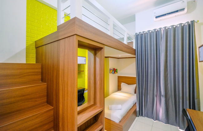 Cozy Studio with Bunk Bed at Dave Apartment near UI - Foto 11