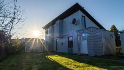 Gemütliches Holzhaus mit Sauna an der Ostsee und Schlei - Foto 3, Garden, Garden view, pet friendly