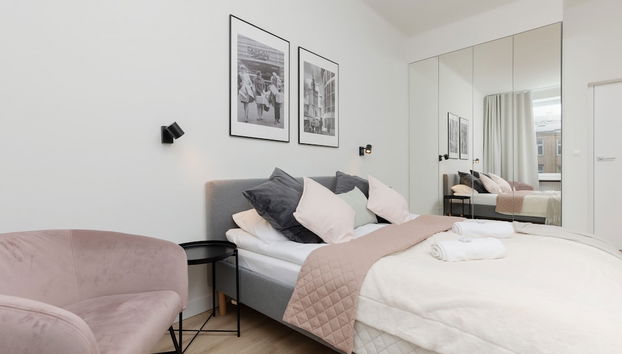 Warsaw Panorama Apartment by Renters - Foto 2, Habitación