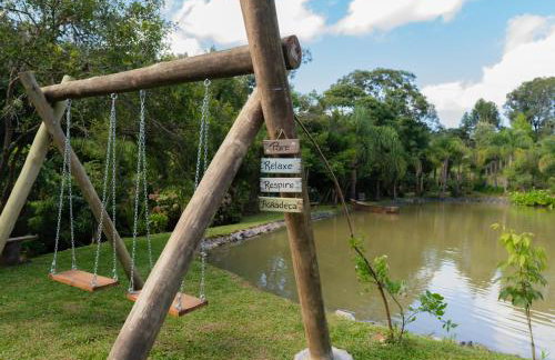 Chalé Nosso Paraiso RV Rio Cristalino e Lago - Foto 15