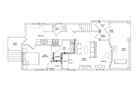 Fiesinger House - Private 1-bd unit, Historic Home Downtown Sandusky - Foto 13