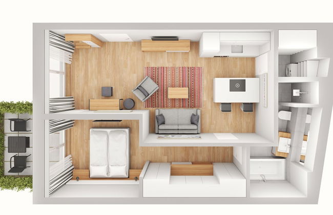 Downtown Apartments Living - Foto 61