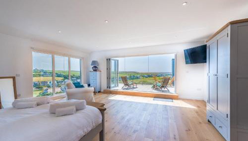 Cornwall Holiday Home with Hot Tub & Sea views - Foto 5