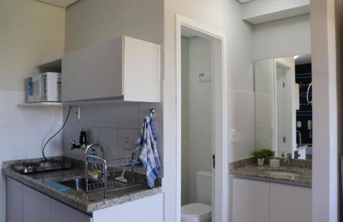 Flat com Wifi, Pisicina e Estacionamento - Foto 24