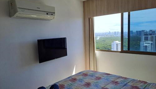 BEACH CLASS RECIFE BOA VIAGEM FLAT ANDAR ALTO - Foto 5