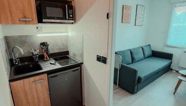 Studio du voyageur, Gare, Centre, Europole, CEA - Foto 5, stove