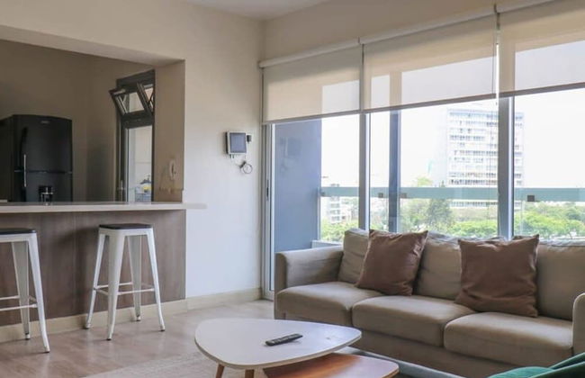 w Lovely 1BR With Park View in Miraflores - Foto 1