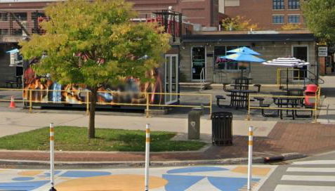 Downtown Birdseye View AC 85" TV Balcony - Photo 5